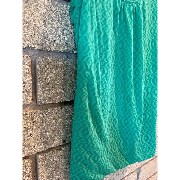 PrAna Womens Green Tank Top S Aztec Pattern Sleeveless - Picture 4 of 6